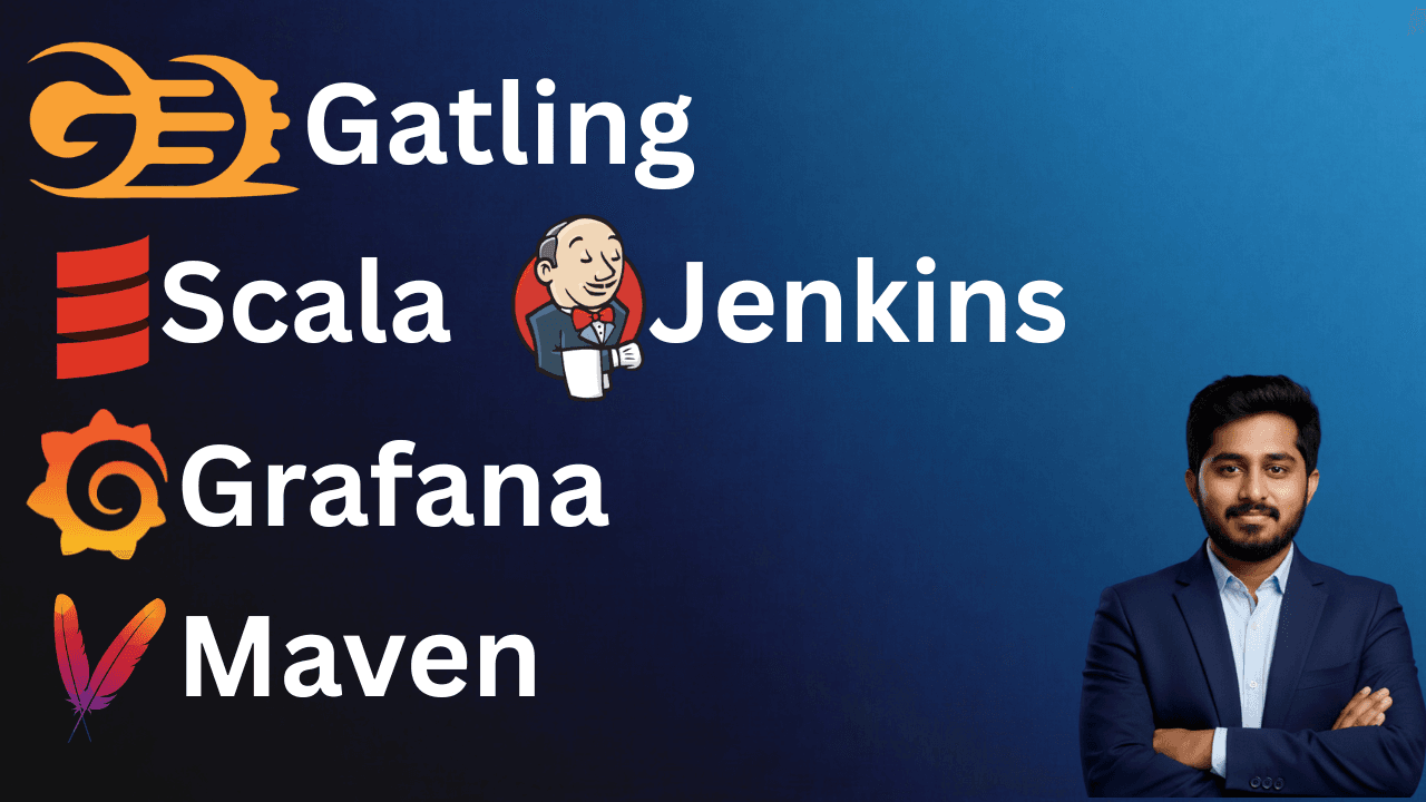 Gatling Performance Testing with Scala logo